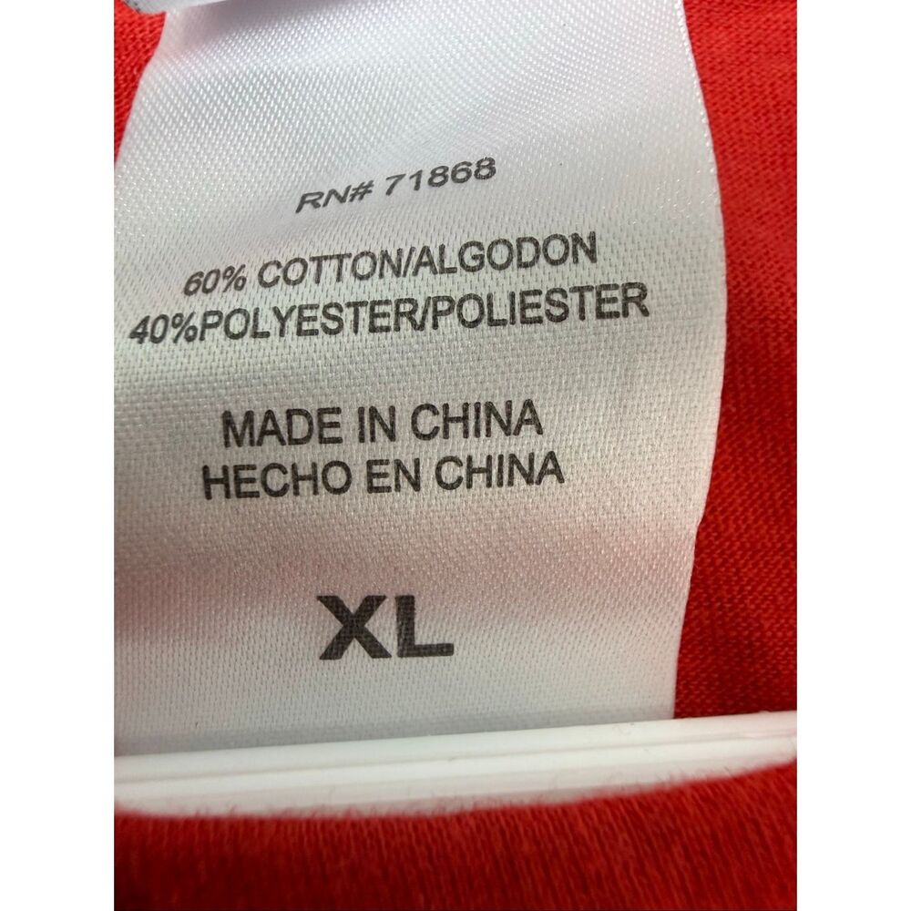 Disney Mickey Mouse Kids XL Red Tank Top Patriotic USA Graphic Sleeveless Shirt - Picture 4 of 7